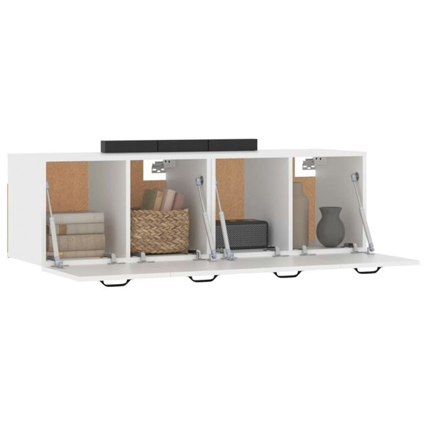 Berkfield Wall Cabinets 2 pcs White 80x35x36.5 cm Engineered Wood