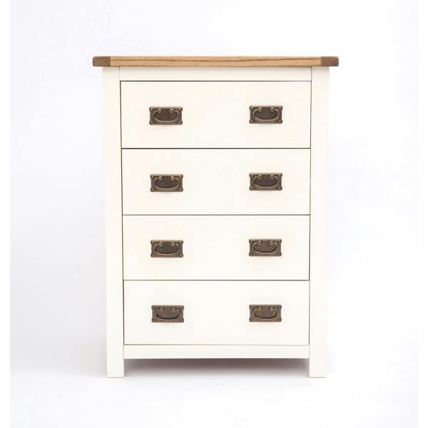 Lovere 4 Drawer Chest of Drawers Bras Drop Handle