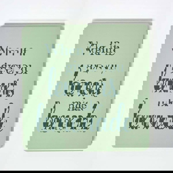 HOMESCAPES Coasters with Citrus Design, Set of 4