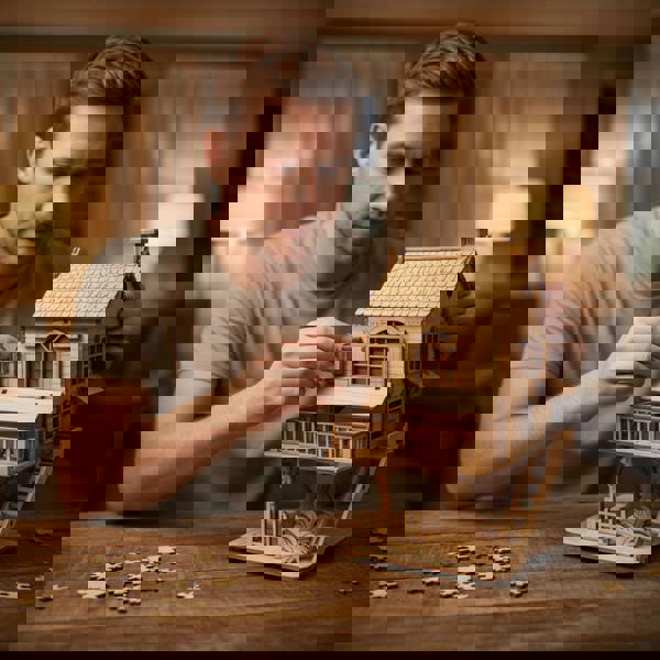 smartbies 3D Wooden Treehouse  – DIY Model Kit for Adults & Teens