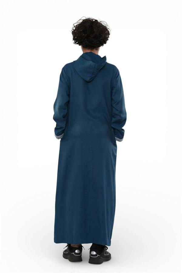Infinity Leather Kids Boys Eid Hooded Moroccan Thobe Robe Djellaba Ramadan Jubba- K-HM3