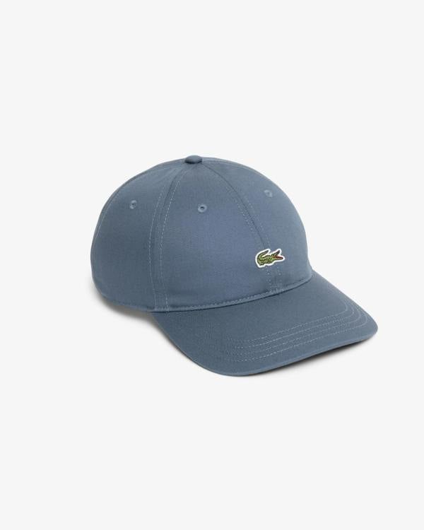 Lacoste Mens Organic Cotton Twill Cap - Urban 7EZ | CHO | Designer Mens Caps