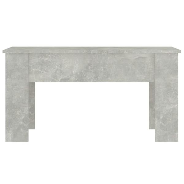 Berkfield Coffee Table Concrete Grey 101x49x52 cm Engineered Wood