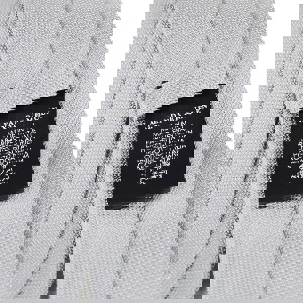 Alexander McQueen pale pearl grey tie in a woven silk designer outlet london