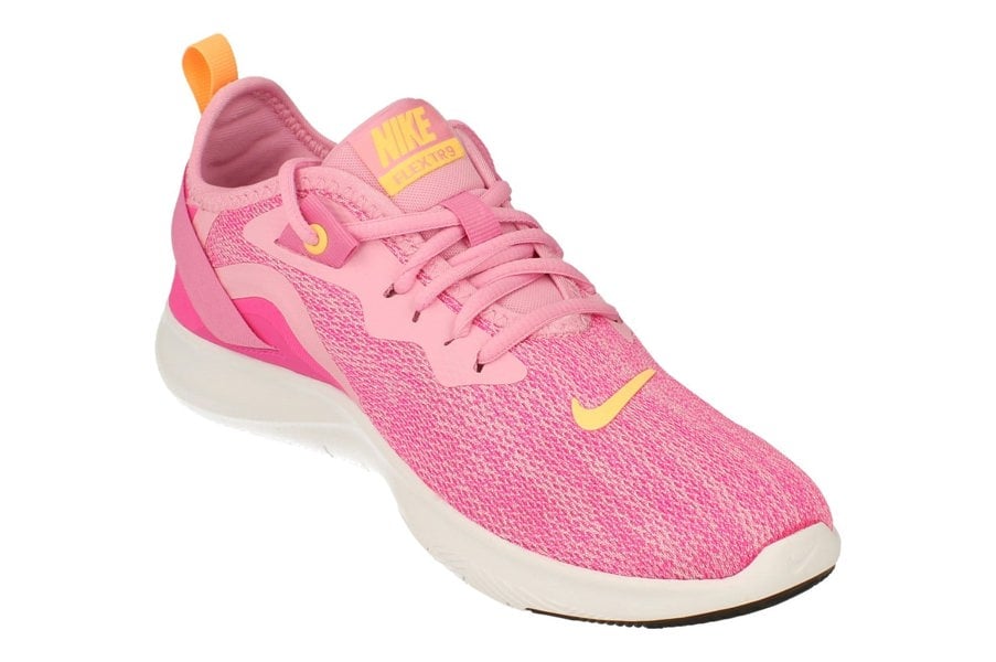 Nike Womens Flex Trainer 9 Aq7491  600 - Pink Rise Melon Tint 600 - Photo 3