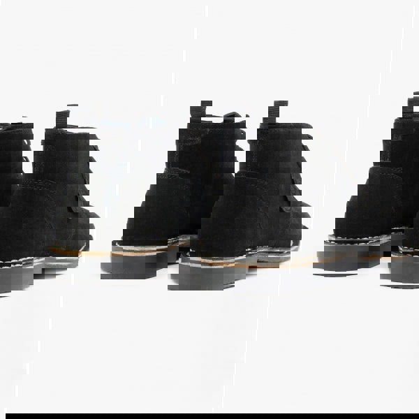 Popps VESPA Unisex Desert Boots Black