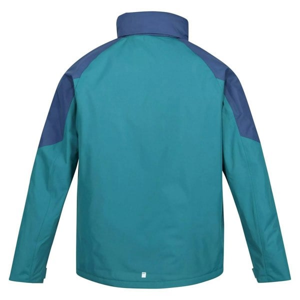 Regatta Mens Calderdale Waterproof Jacket - Pacific Green/Admiral Blue