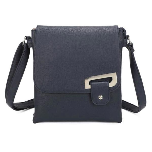 Love EMVY Portfolio Buckle Range Crossbody Bag – Faux Leather