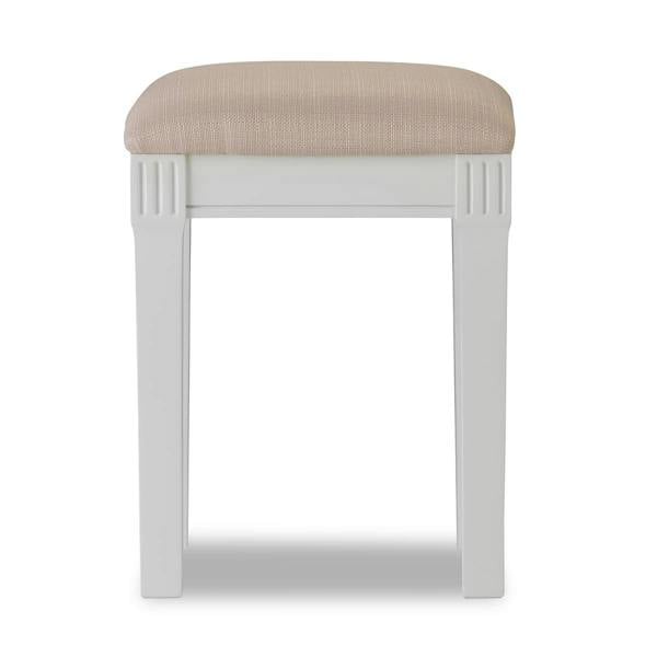 Statement Furniture Gainsborough Upholstered Stool Dressing Table Cushion Seat Assembled
