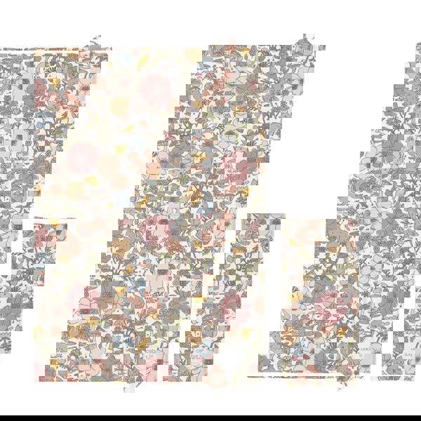 Viculii Foldable & Portable Baby Girl Changing Mat 40x60cm - Garden Flowers - Floral