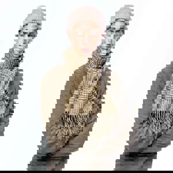 Heritage Traditions Prince of Wales Checked Wool Scarf