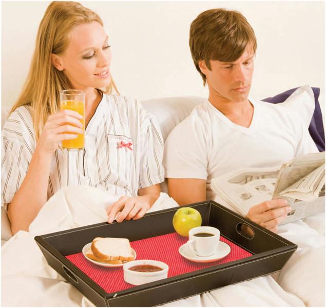 Aidapt Non Slip Fabric 150X30cm Red