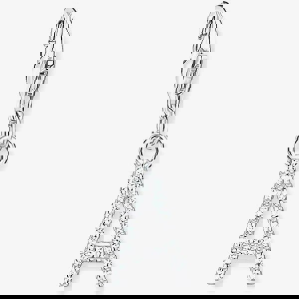 THOMAS SABO Silver Cubic Zirconia Letter A Charm 1938-051-14