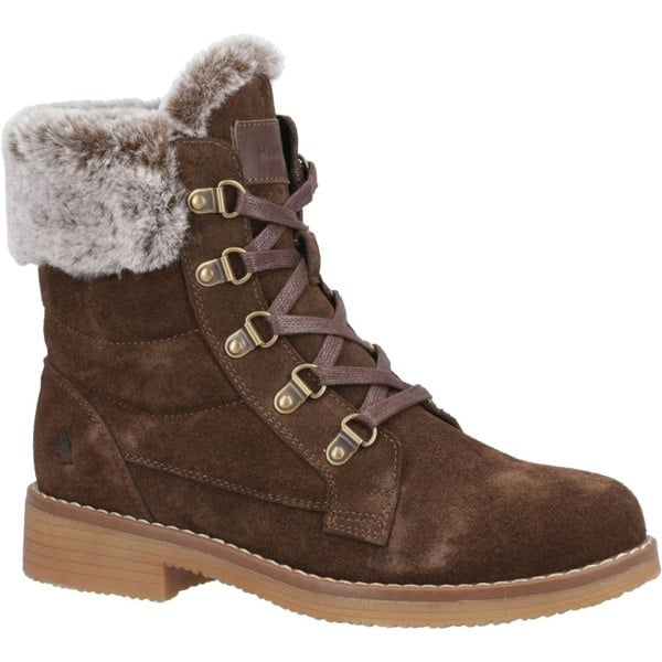 Hush Puppies Florence Mid Women's Boots in Chocolate