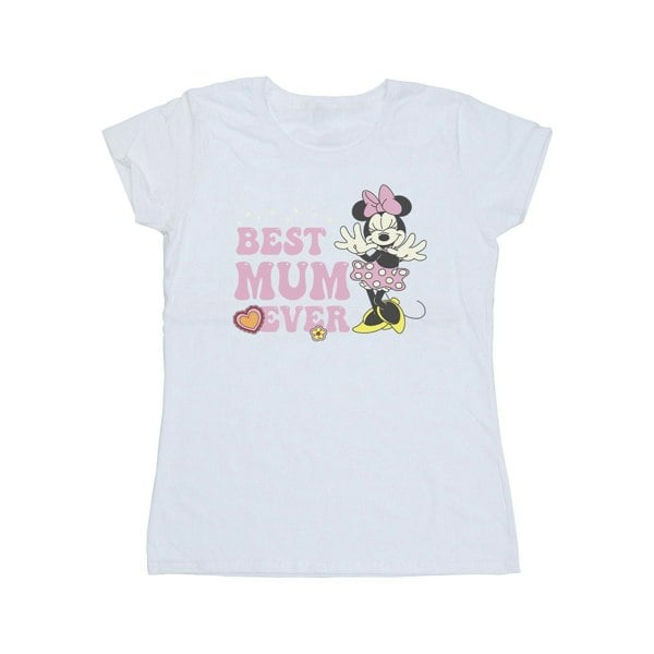 Disney Womens/Ladies Best Mum Ever Cotton T-Shirt - White