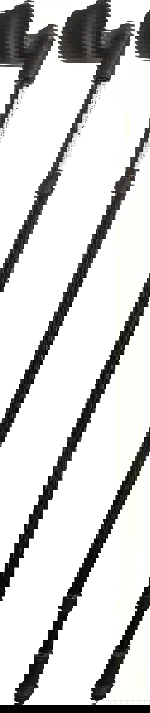 Aidapt Ergonomic Carbon Black Gloss Walking Stick LH