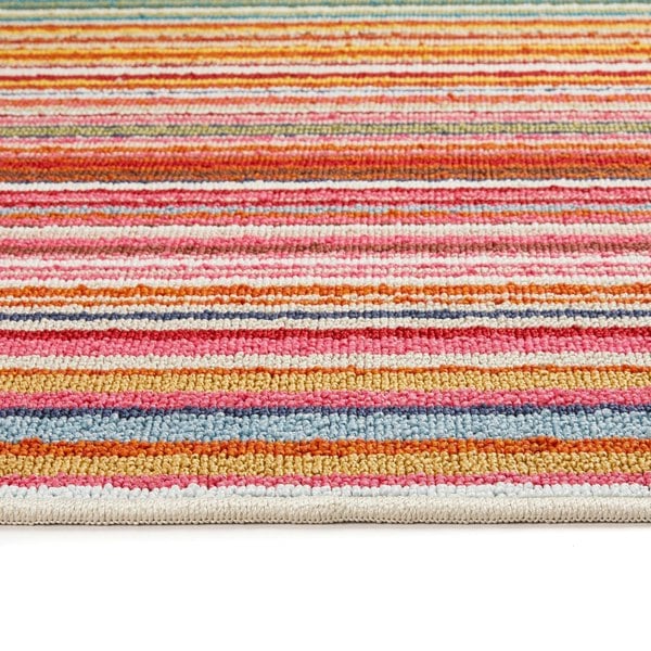 My Mat Stain Resistant Candy Multi Rainbow Stripe