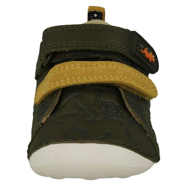 Clarks Boys Clarks Embossed Dinosaur Detailed Cruiser Shoes Tiny Rex T