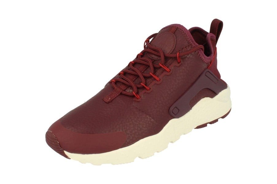 Nike Womens Huarache Run Ultra PRM 859511  600 - Night Maroon Sail 600 - Photo 0