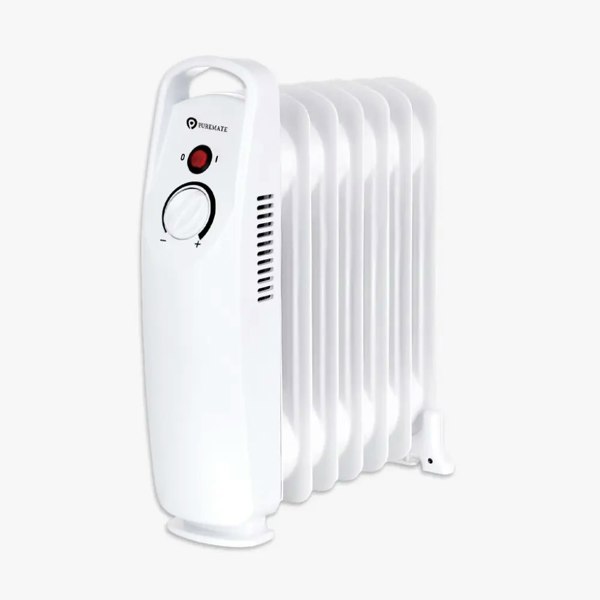 PureMate 700W Mini Oil Radiator - White