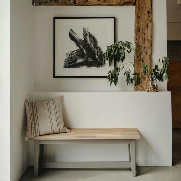 Florence Bench Wooden Dining Table Seat 120cm Long