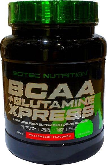 SciTec BCAA + Glutamine XPress, Apple - 600g