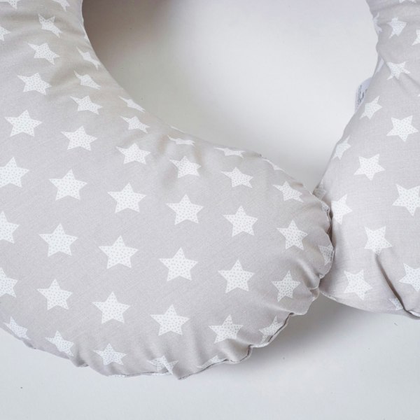 Kinder Valley Grey Star Donut Nursing Pillow