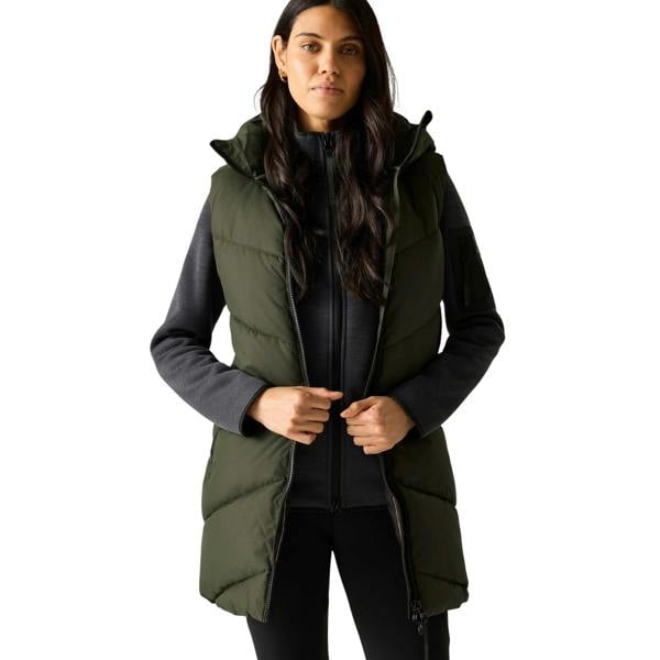 Regatta Womens/Ladies Merida Body Warmer - Dark Khaki - 