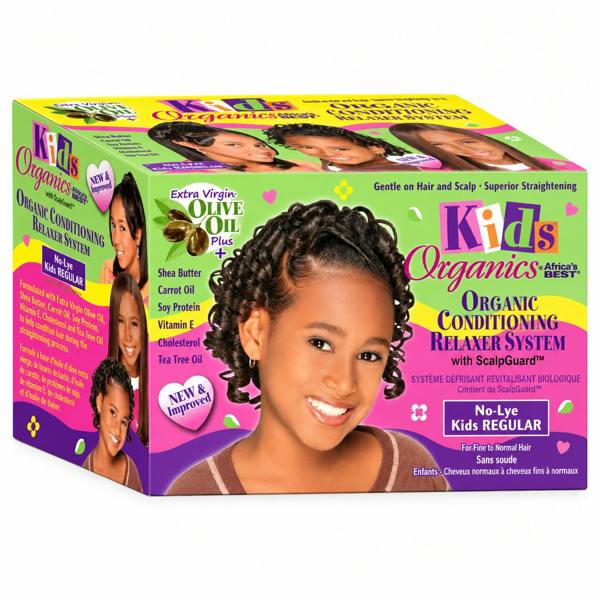 Africa's Best Organics Kids No-Lye Relaxer Kit Regular