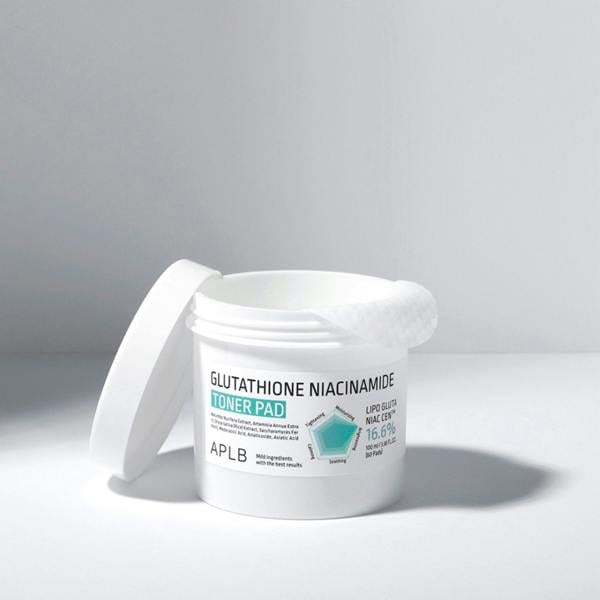 APLB Glutathione Niacinamide Toner Pad (60 pads)