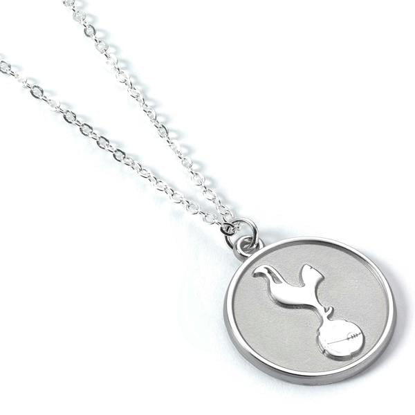 Tottenham Hotspur Silver Disc Necklace