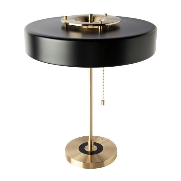 Angel Cerdá Table lamp in gold aluminium and black aluminium 8061