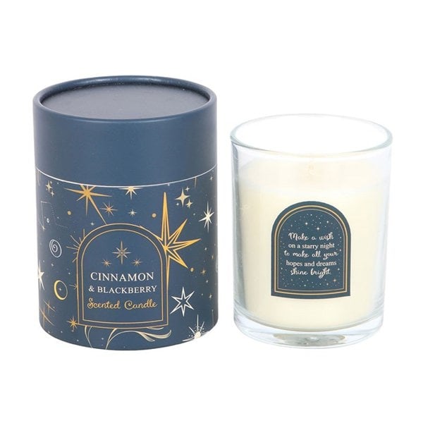 Serano Starry Night Cinnamon & Blackberry Candle