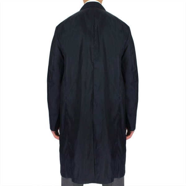 Dunhill luxurious mac in a dark midnight blue