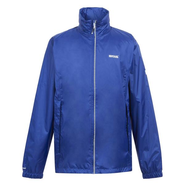 Regatta Mens Lyle IV Waterproof Hooded Jacket - New Royal/Persimmon - 