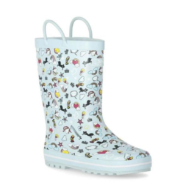 Trespass Childrens/Kids Starryton Wellington Boots - Mint - 