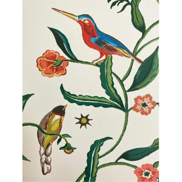 Cath Kidston Birds Wallpaper - Cream - 