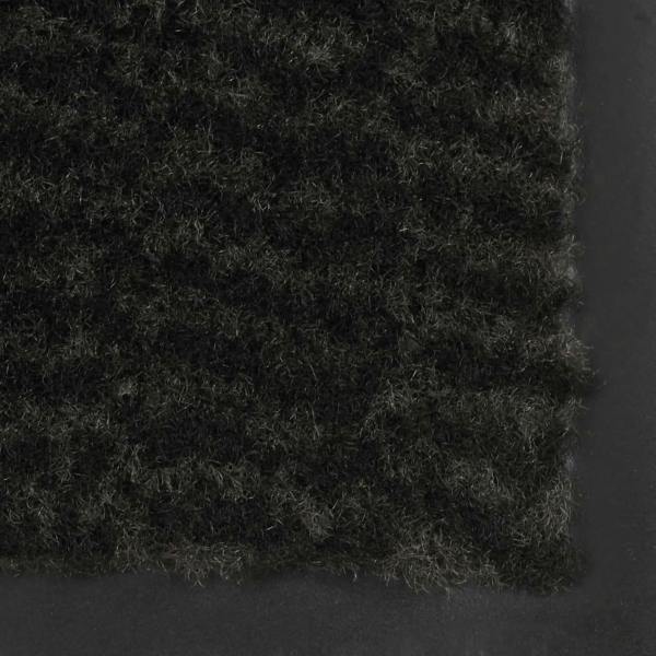 Berkfield Dust Control Mat Rectangular Tufted 120x180 cm Black