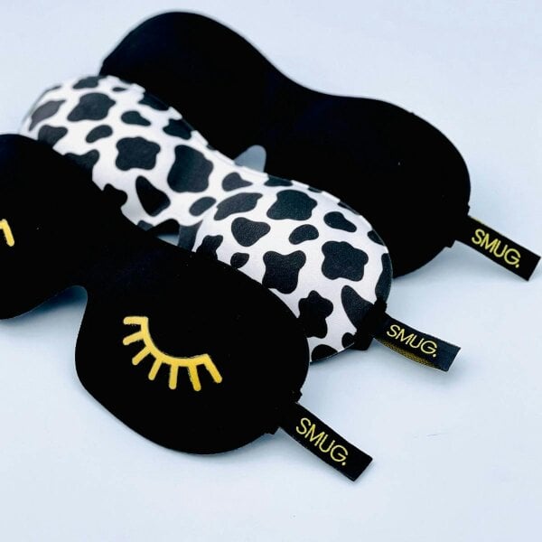SMUG Contoured 3D Blackout Sleep Mask - Black