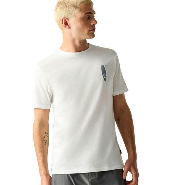 Dare 2B Mens Movement III Surfboard T-Shirt - White