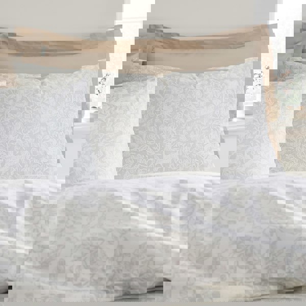 Bianca Woodland 200 Thread Count Cotton Reversible Duvet Cover Set Natural