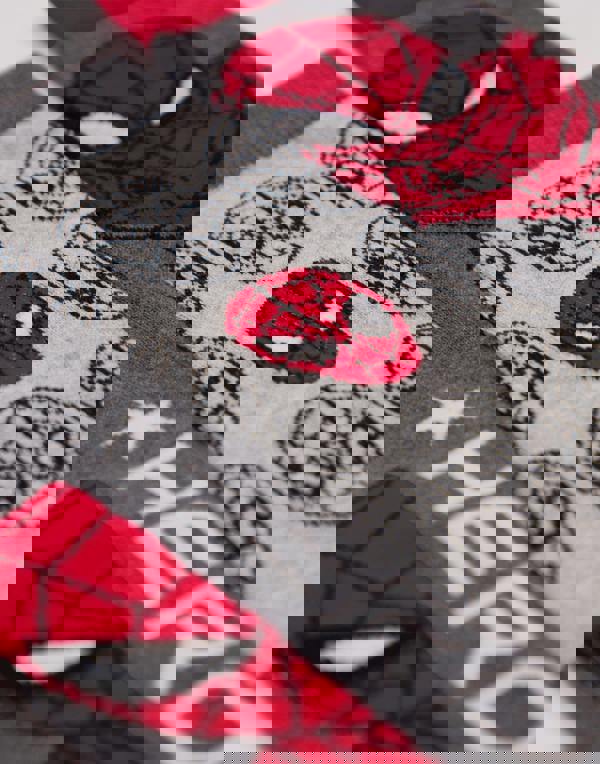 Marvel Spiderman Boys Multicoloured 6 Pack Calf Socks Set of 6