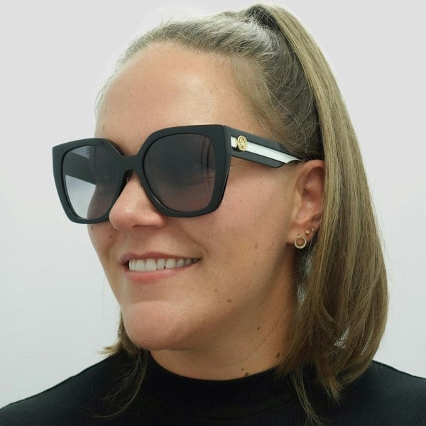 Gucci Sunglasses GG1300S 004 Black Grey Gradient