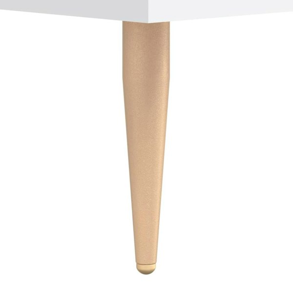 Berkfield Highboard White 34.5x34x180 cm Engineered Wood