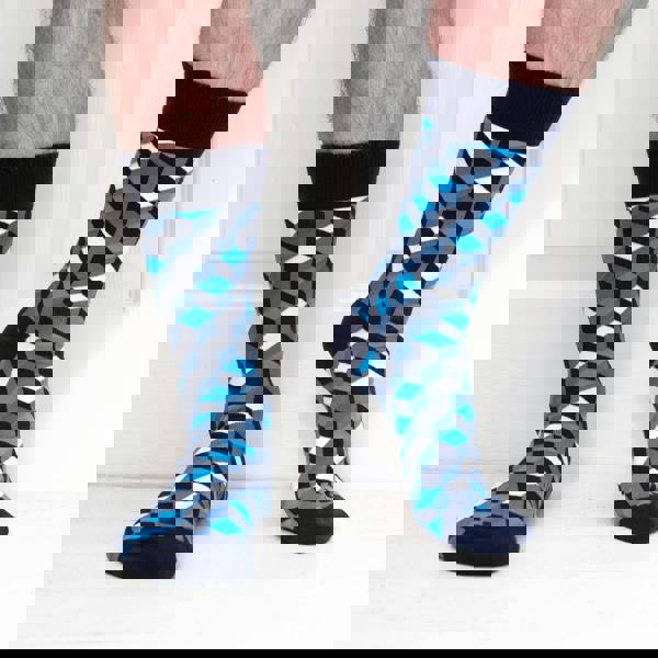 Jemsox Fox & Flowers – 5 Pack Multi-Design Men’s Soft Cotton Socks