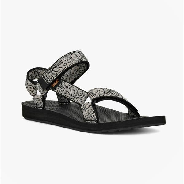 Teva ORIGINAL UNIVERSAL Ankle Strap Sandals   in  Black/White
