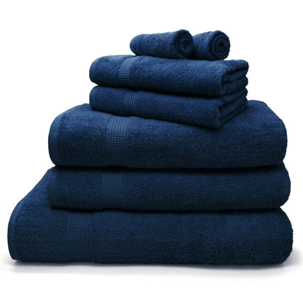 Velosso Luxury Egyptian Cotton Towels 550gsm Navy