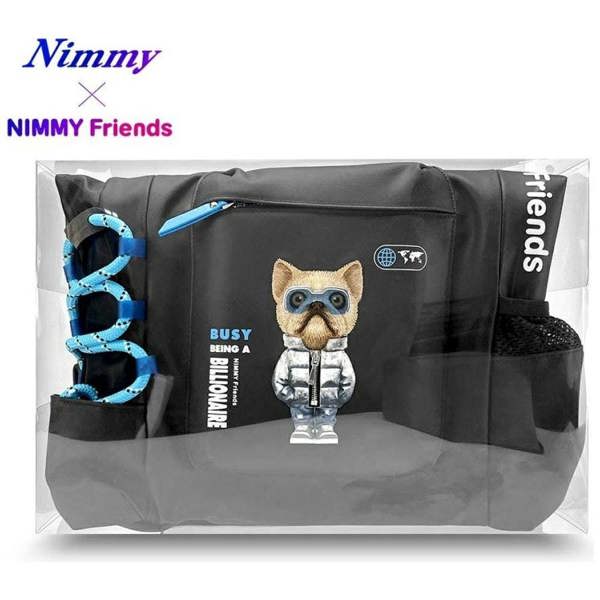Nimmy Friends Glasses Cool Cat Laptop Backpack Black - N-KM-DNBB-01