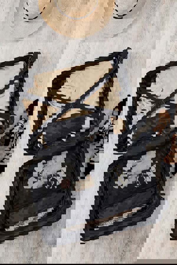 Living and Home Hardshell Rolling Luggage Trolley Travel Suitcase with Spinner Wheels