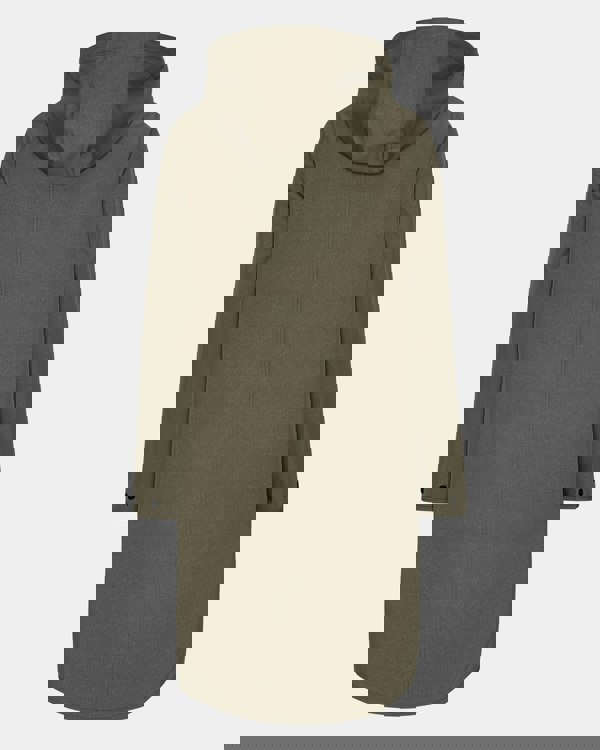 Ilse Jacobsen Rain Womens A-Line Softshell Raincoat - Army 410